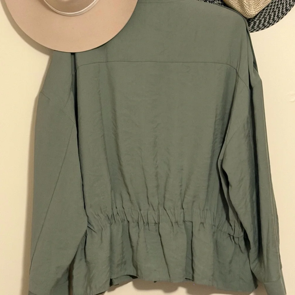 Zara Spring/Summer Blouson Jacket Sz. XL - Picture 3 of 6